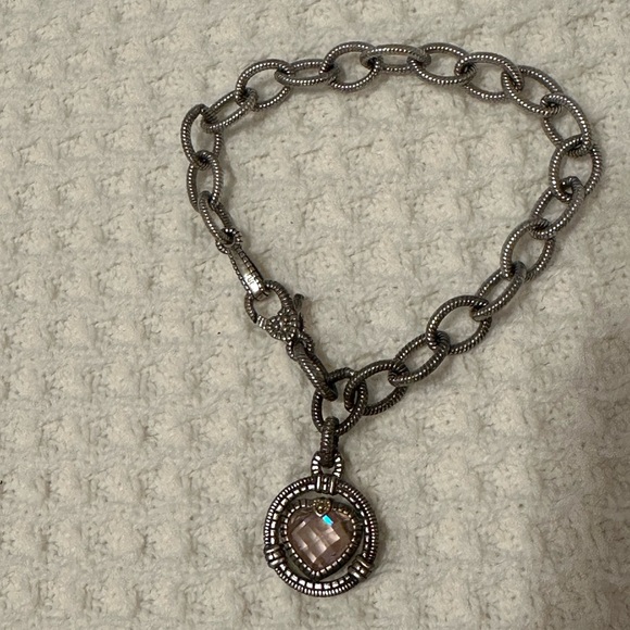 Authentic Judith Ripka charm bracelet - Picture 2 of 8